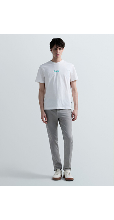 ベーシックジャージーヘリテイジプリント Tシャツ 詳細画像